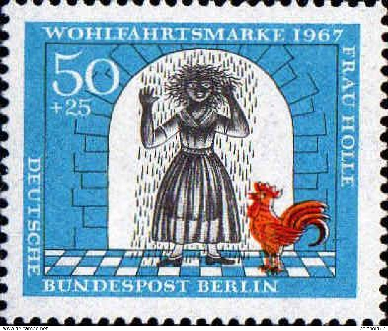 Berlin Poste N** Yv:285/288 Bienfaisance Contes Des Frères Grimm (Thème) - Verhalen, Fabels En Legenden