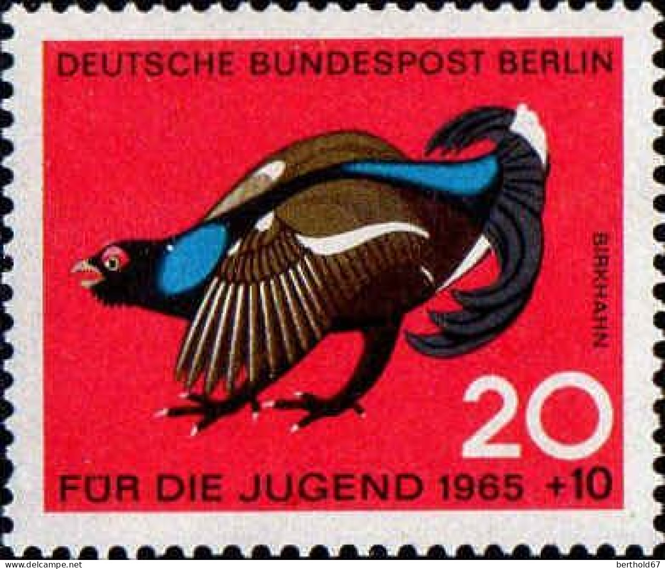 Berlin Poste N** Yv:226/229 Pour La Jeunesse Gibier à Plumes (Thème) - Altri & Non Classificati