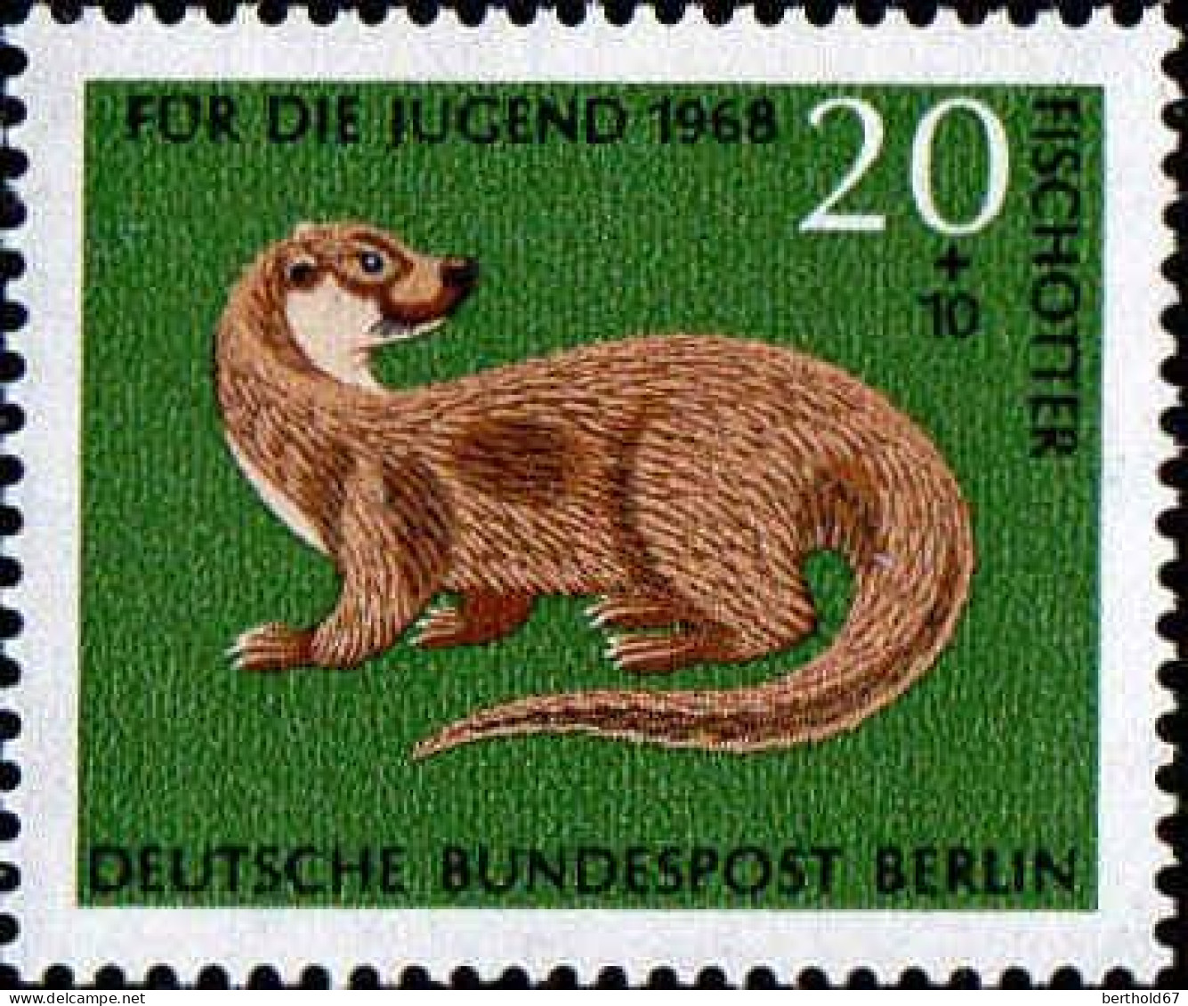 Berlin Poste N** Yv:291/294 Pour La Jeunesse Animaux Menacés De Disparition (Thème) - Katten