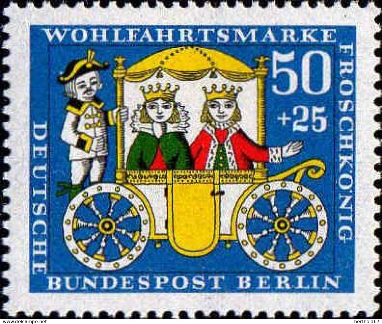 Berlin Poste N** Yv:262/265 Bienfaisance Contes Des Frères Grimm (Thème) - Fairy Tales, Popular Stories & Legends