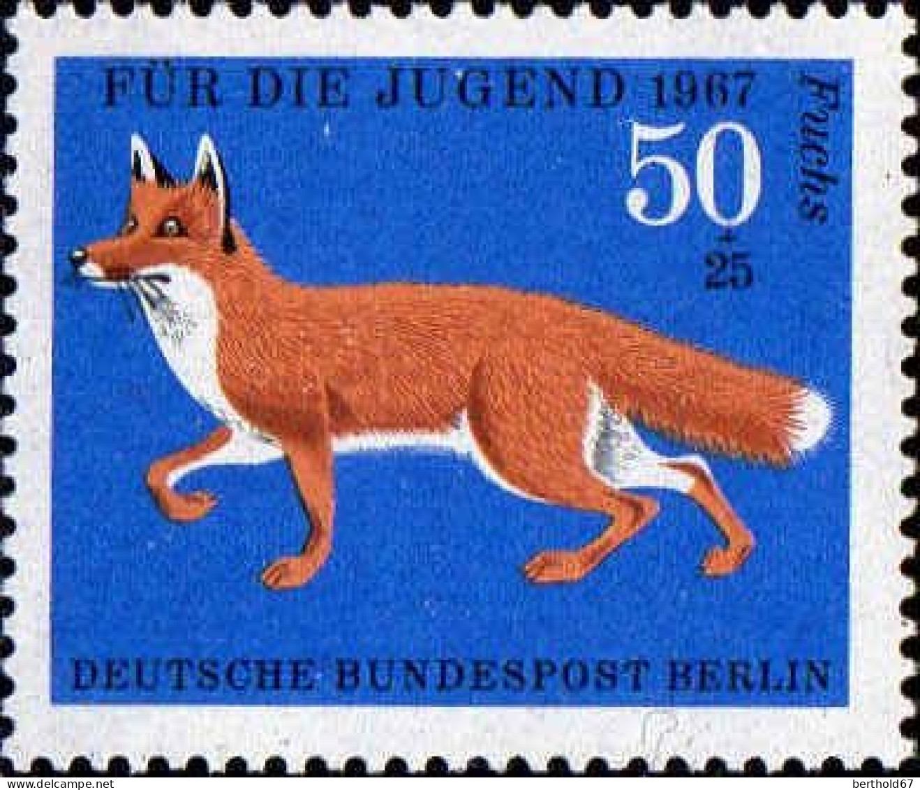 Berlin Poste N** Yv:267/270 Pour La Jeunesse Animaux à Fourrure (Thème) - Other & Unclassified