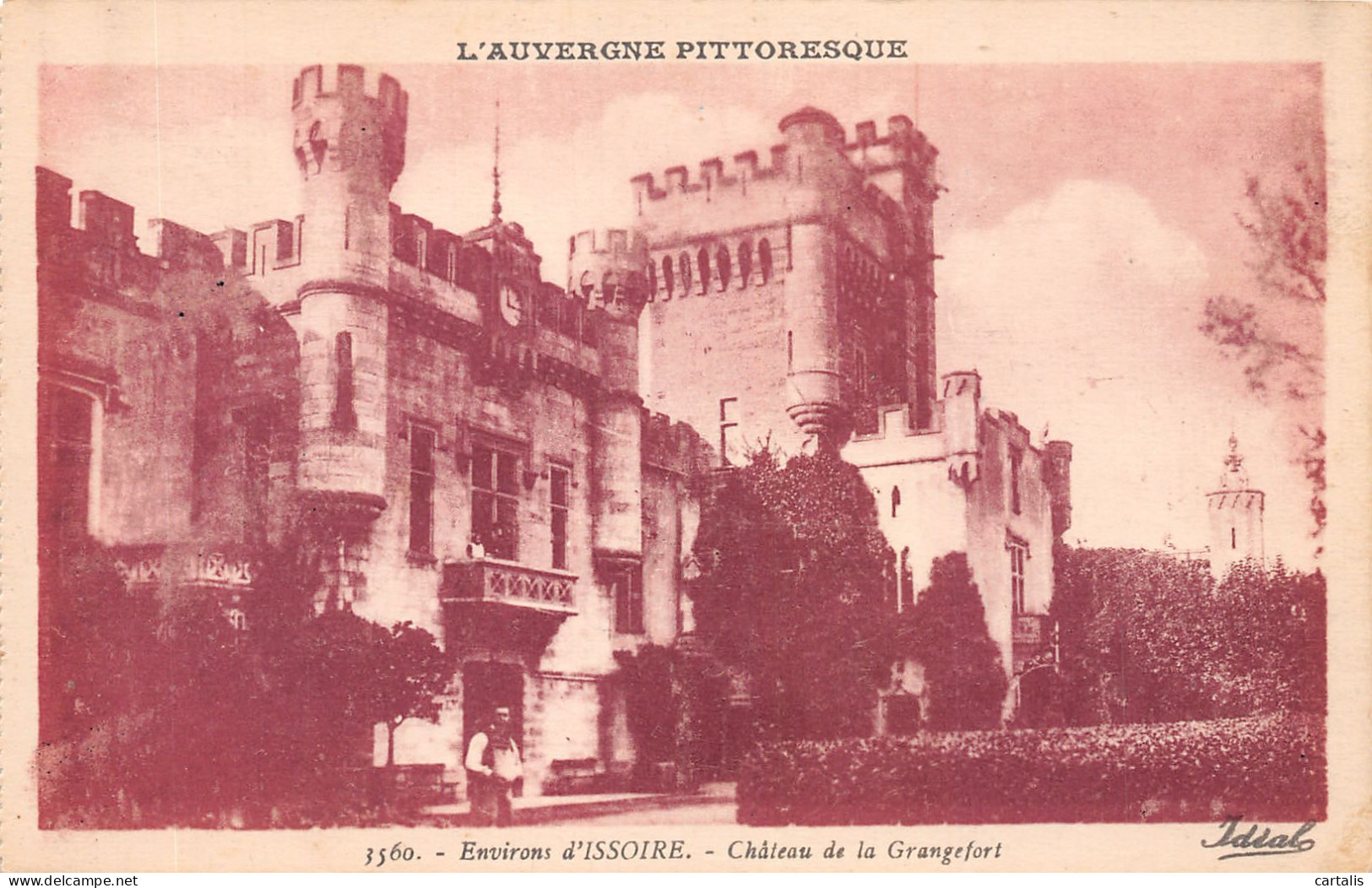 63-LES PRADEAUX LE CHATEAU DE LA GRANGEFORT-N°4189-A/0115 - Andere & Zonder Classificatie