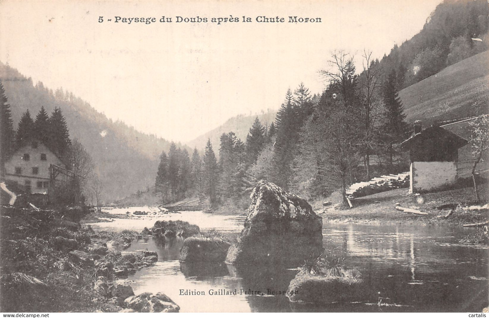 25-LE DOUBS-N°4189-A/0019 - Andere & Zonder Classificatie