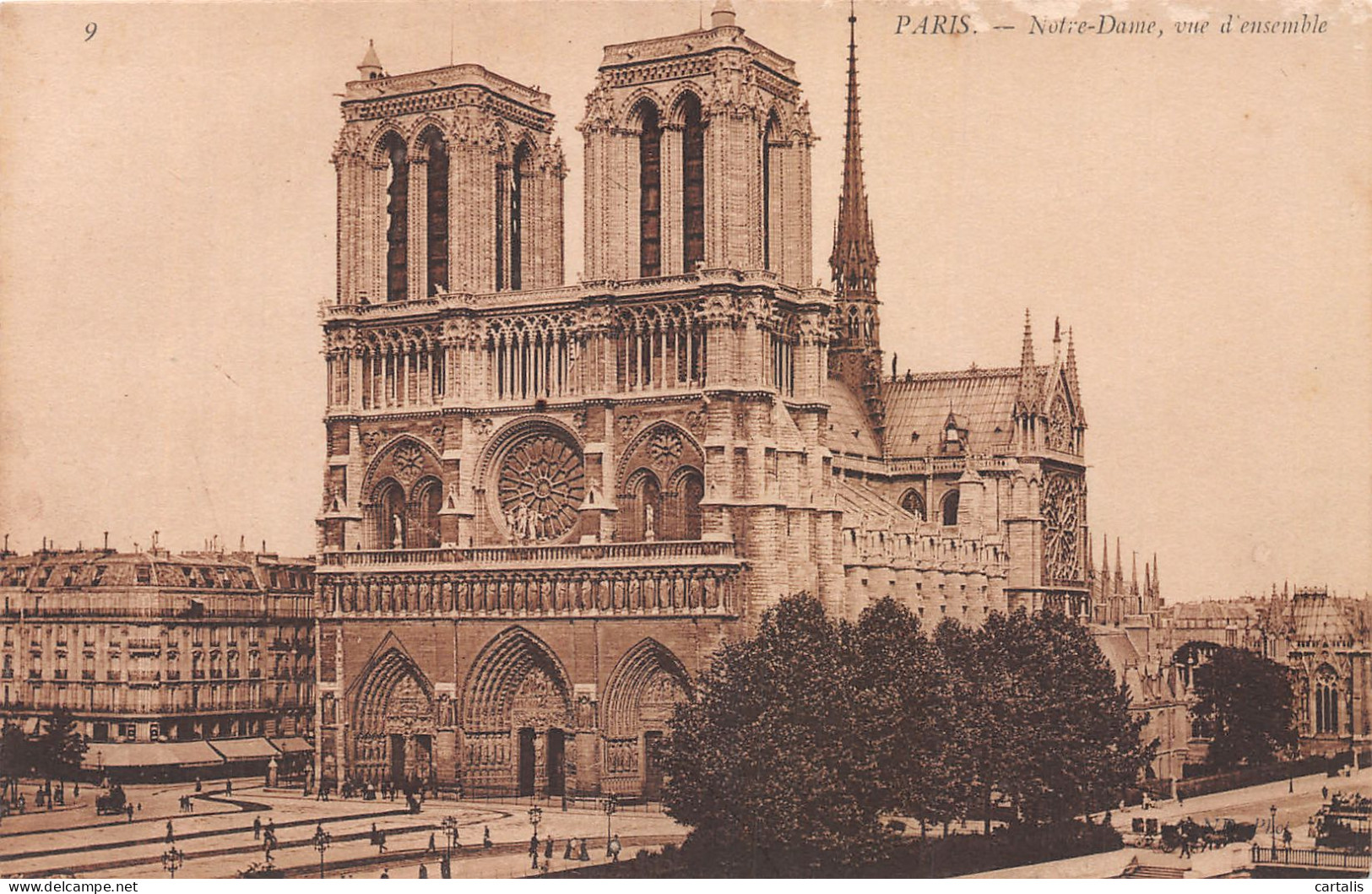 75-PARIS NOTRE DAME-N°4188-H/0277 - Notre Dame De Paris