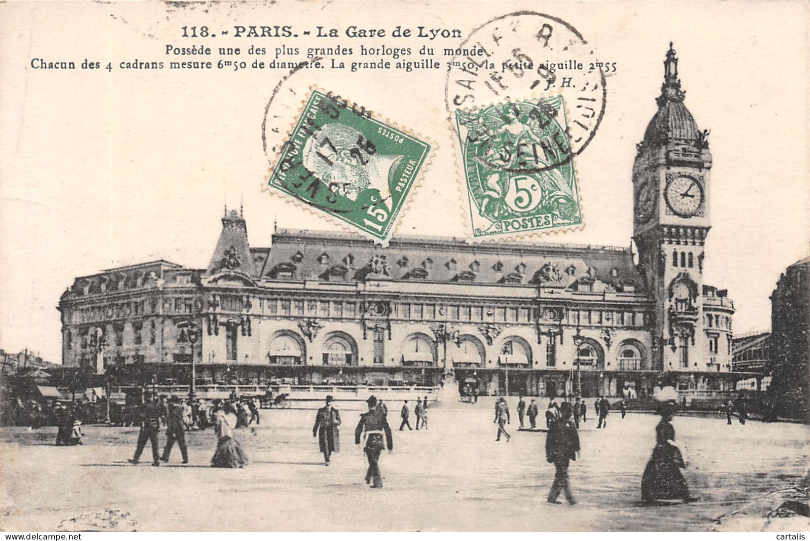 75-PARIS GARE DE LYON-N°4188-H/0213 - Metropolitana, Stazioni