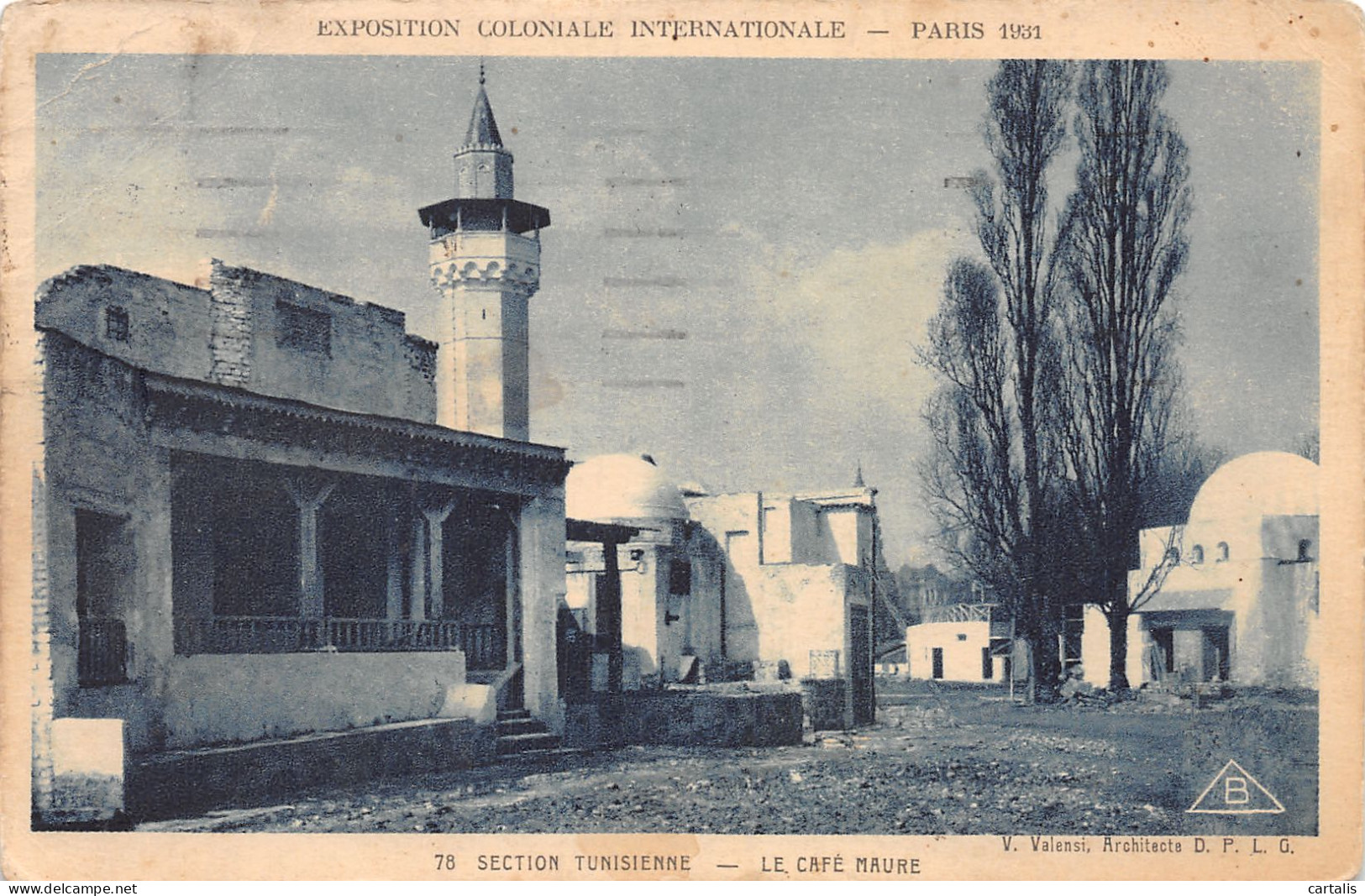 75-PARIS EXPO COLONIALE INTERNATIONALE LE CAFE MAURE-N°4188-H/0173 - Tentoonstellingen