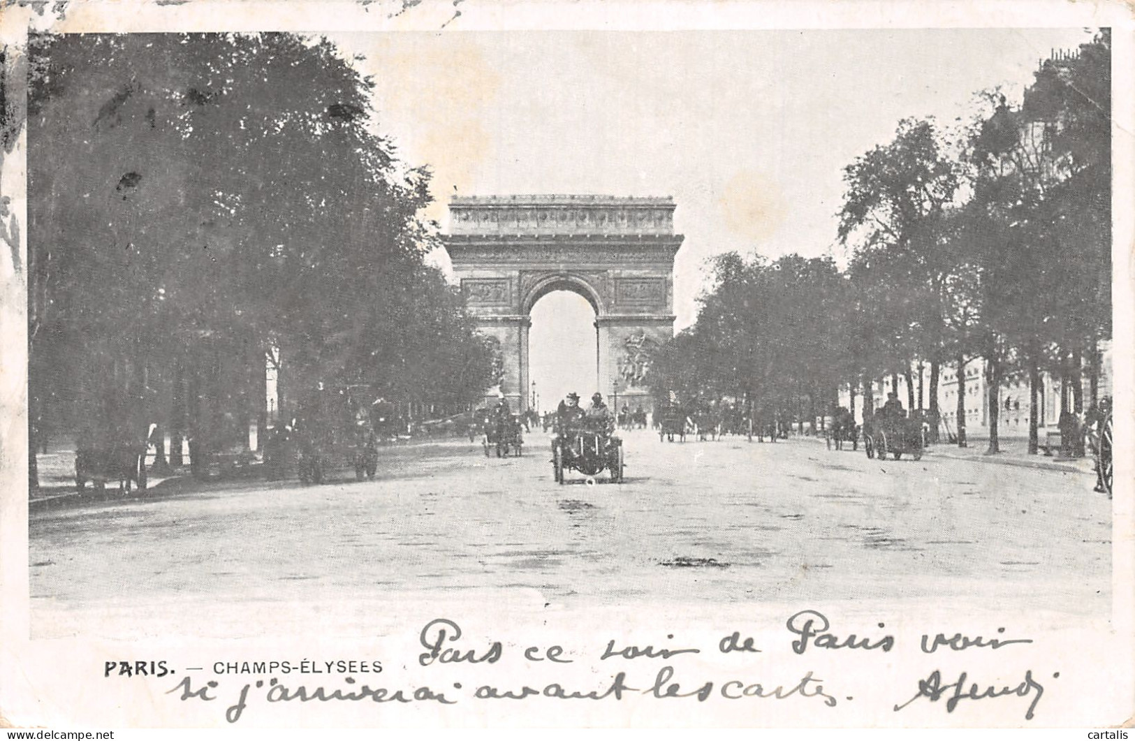 75-PARIS CHAMPS ELYSEES-N°4188-H/0177 - Champs-Elysées