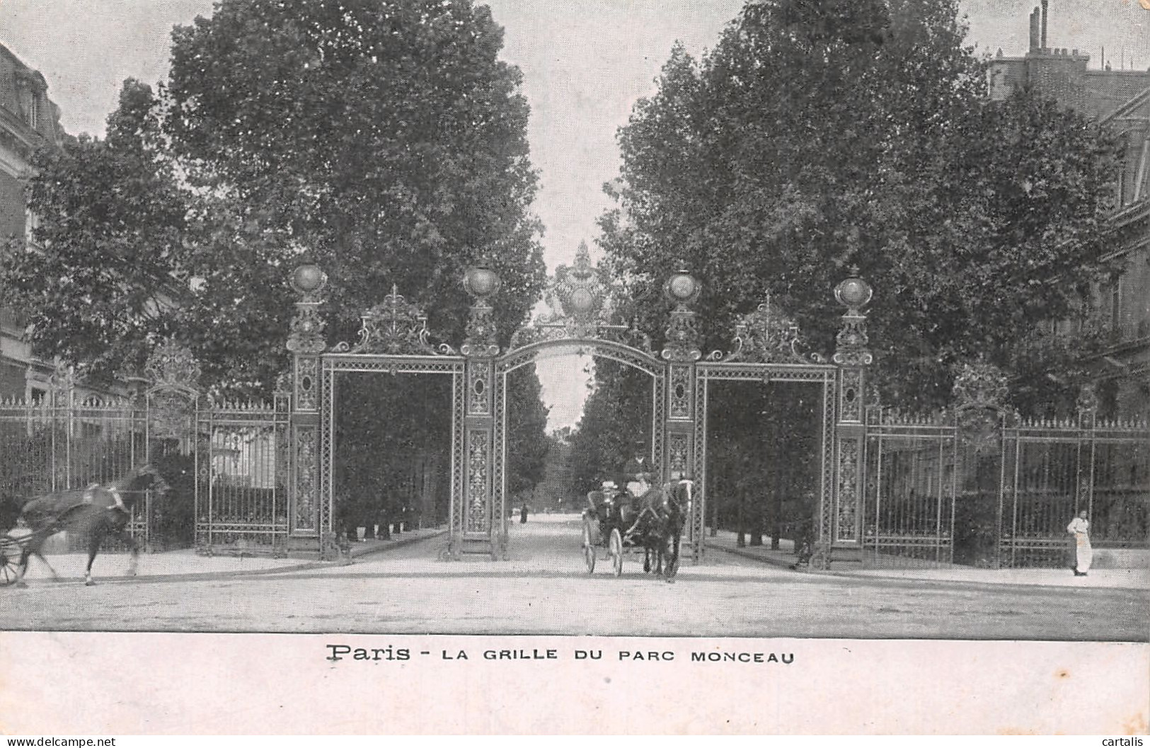 75-PARIS PARC MONCEAU-N°4188-H/0067 - Parken, Tuinen