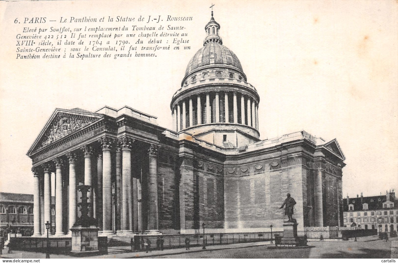 75-PARIS LE PANTHEON-N°4188-H/0037 - Pantheon