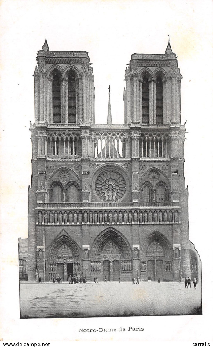 75-PARIS NOTRE DAME-N°4188-G/0397 - Notre Dame De Paris