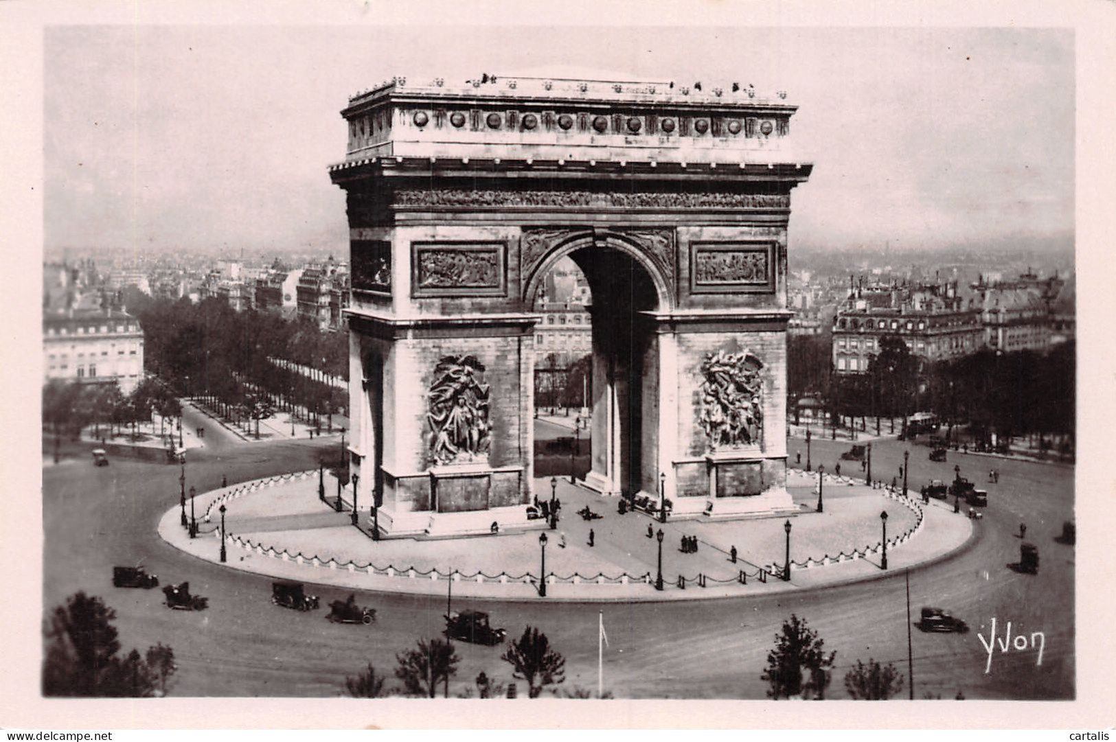 75-PARIS ARC DE TRIOMPHE-N°4188-G/0309 - Triumphbogen