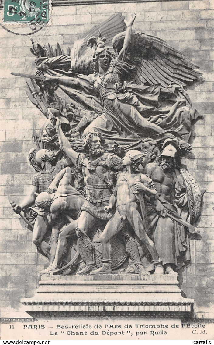 75-PARIS ARC DE TRIOMPHE-N°4188-G/0311 - Arc De Triomphe
