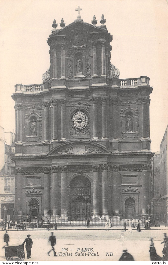 75-PARIS EGLISE SAINT PAUL-N°4188-G/0303 - Kerken