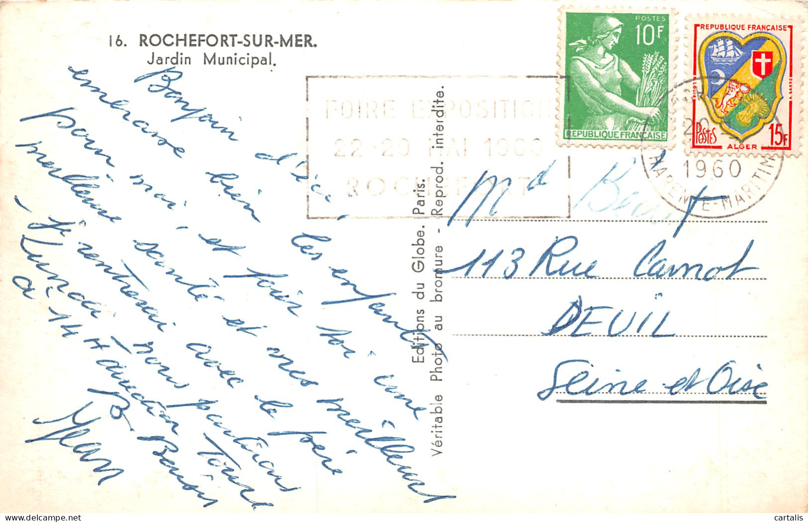 17-ROCHEFORT SUR MER-N°4188-G/0177 - Rochefort