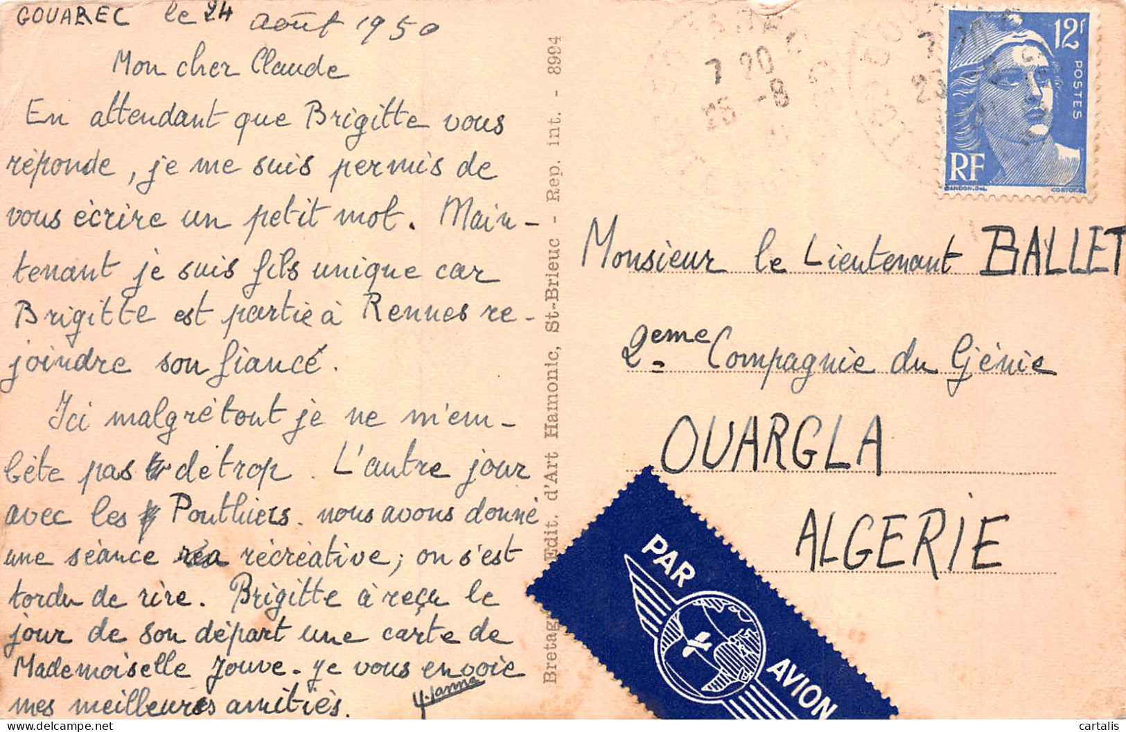 56-LAC DE GUERLEDAN-N°4188-G/0067 - Other & Unclassified