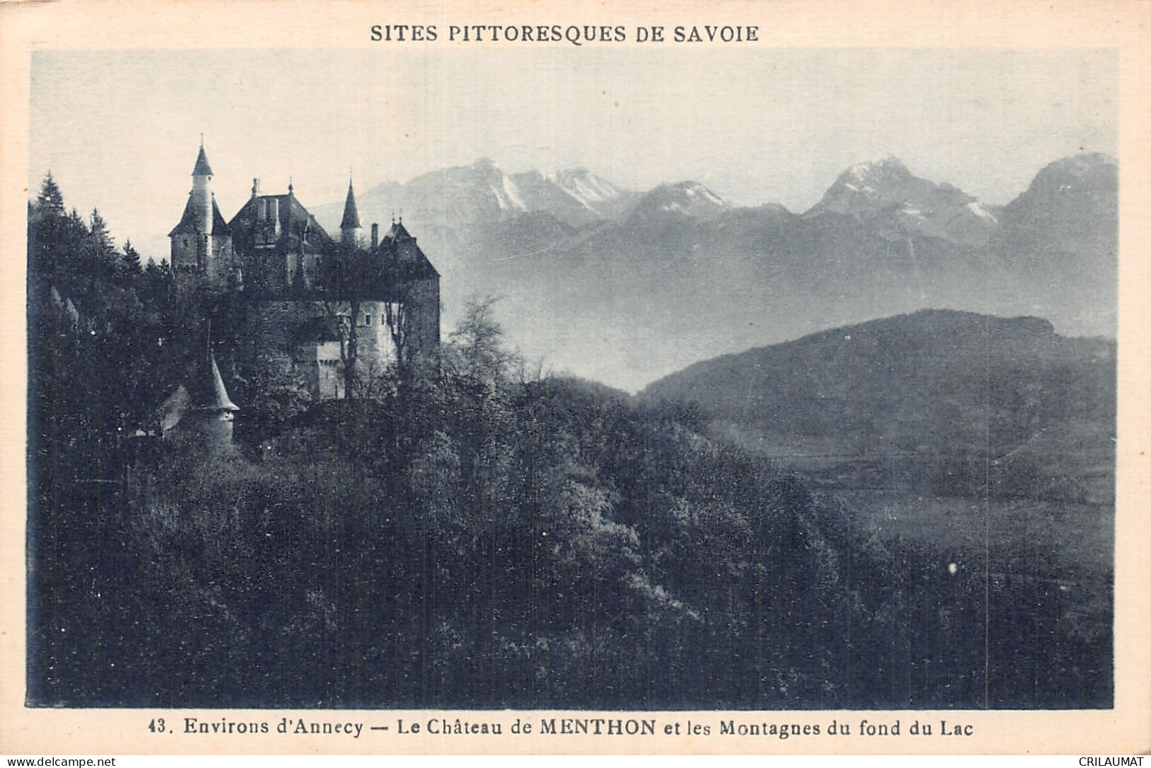 74-CHATEAU DE MENTHON-N°LP5134-F/0341 - Andere & Zonder Classificatie