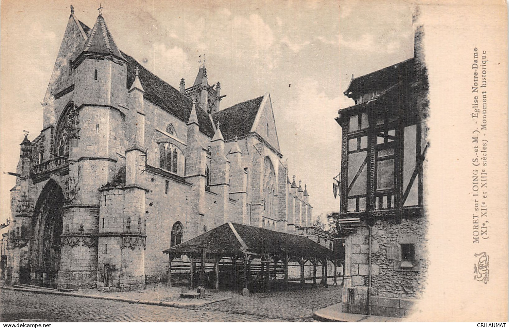 77-MORET SUR LOING-N°LP5134-F/0003 - Moret Sur Loing