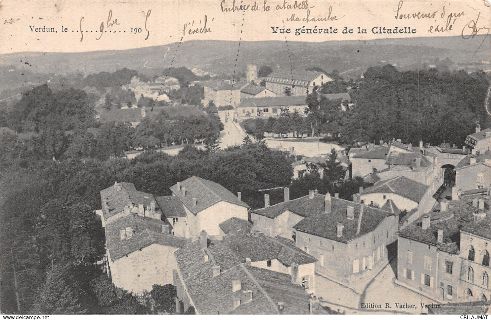 55-VERDUN VUE DE LA CITADELLE-N°LP5134-E/0265 - Verdun