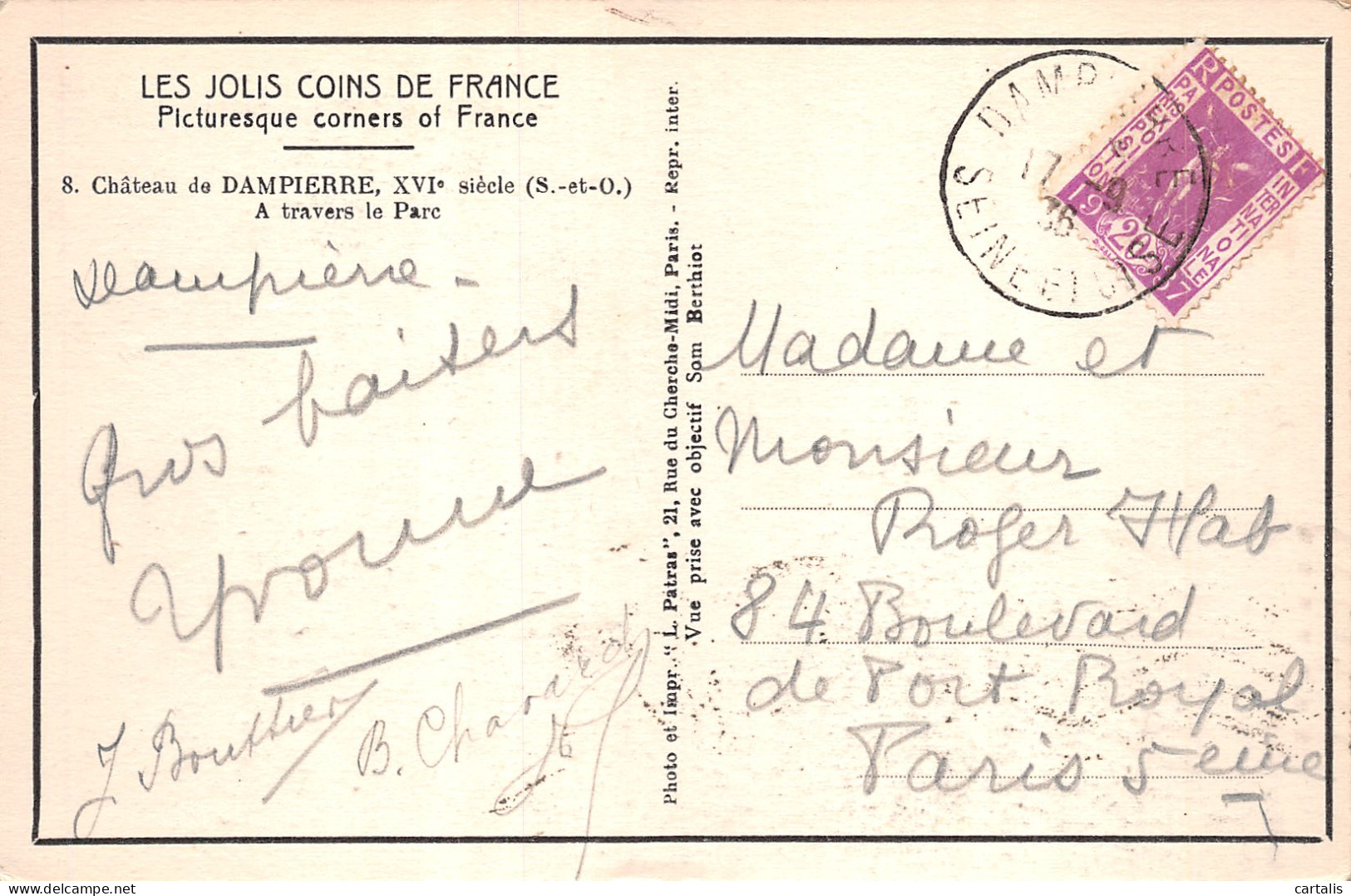 78-DAMPIERRE-N°4189-D/0025 - Dampierre En Yvelines