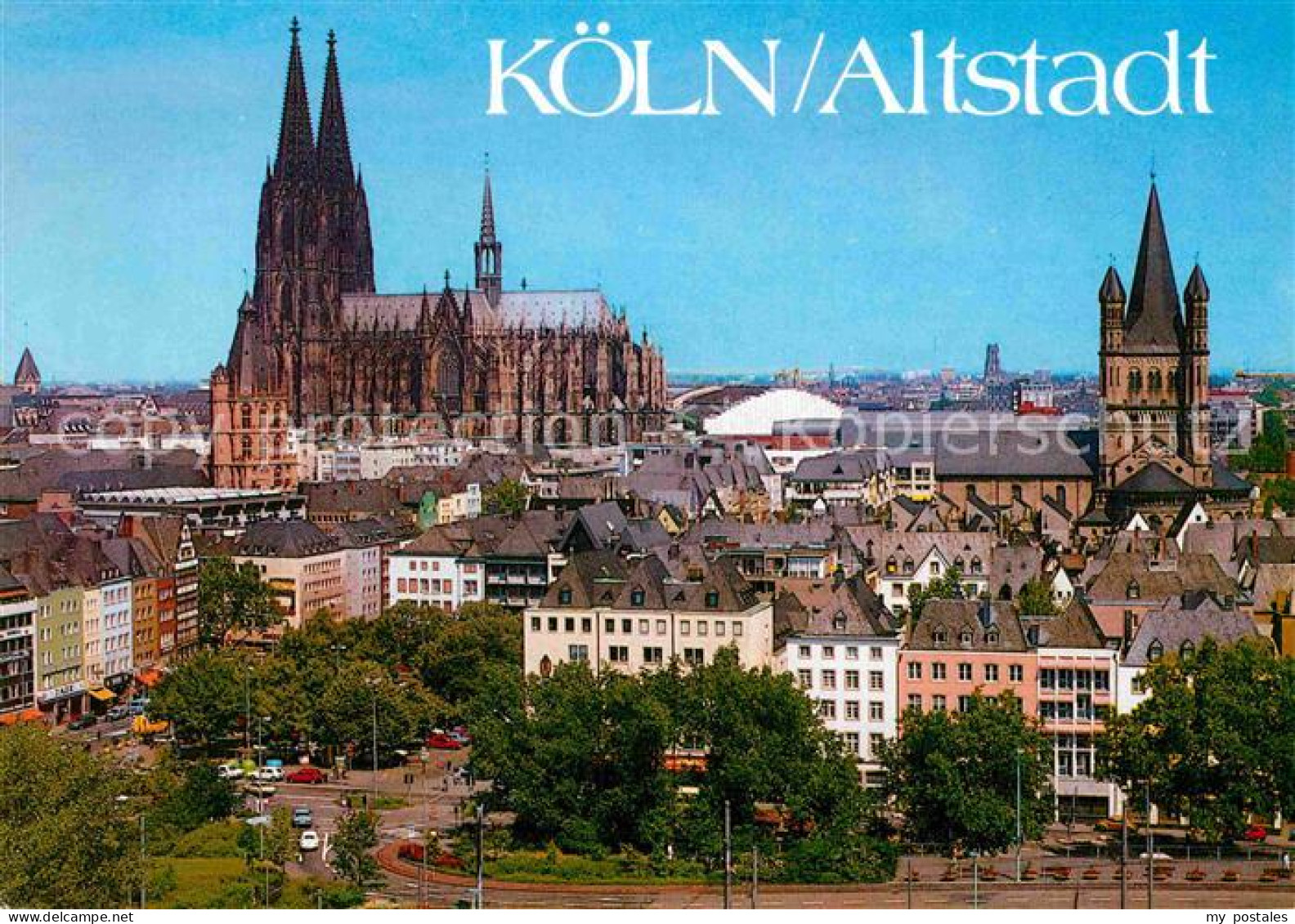 72792145 Koeln Rhein Heumarkt Dom Gross-St.Martin Koeln - Köln