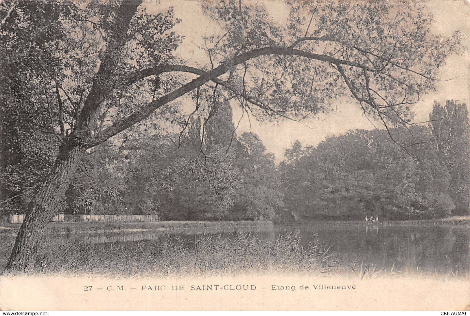 92-SAINT CLOUD LE PARC ETANG DE VILLENEUVE-N°LP5134-E/0001 - Saint Cloud