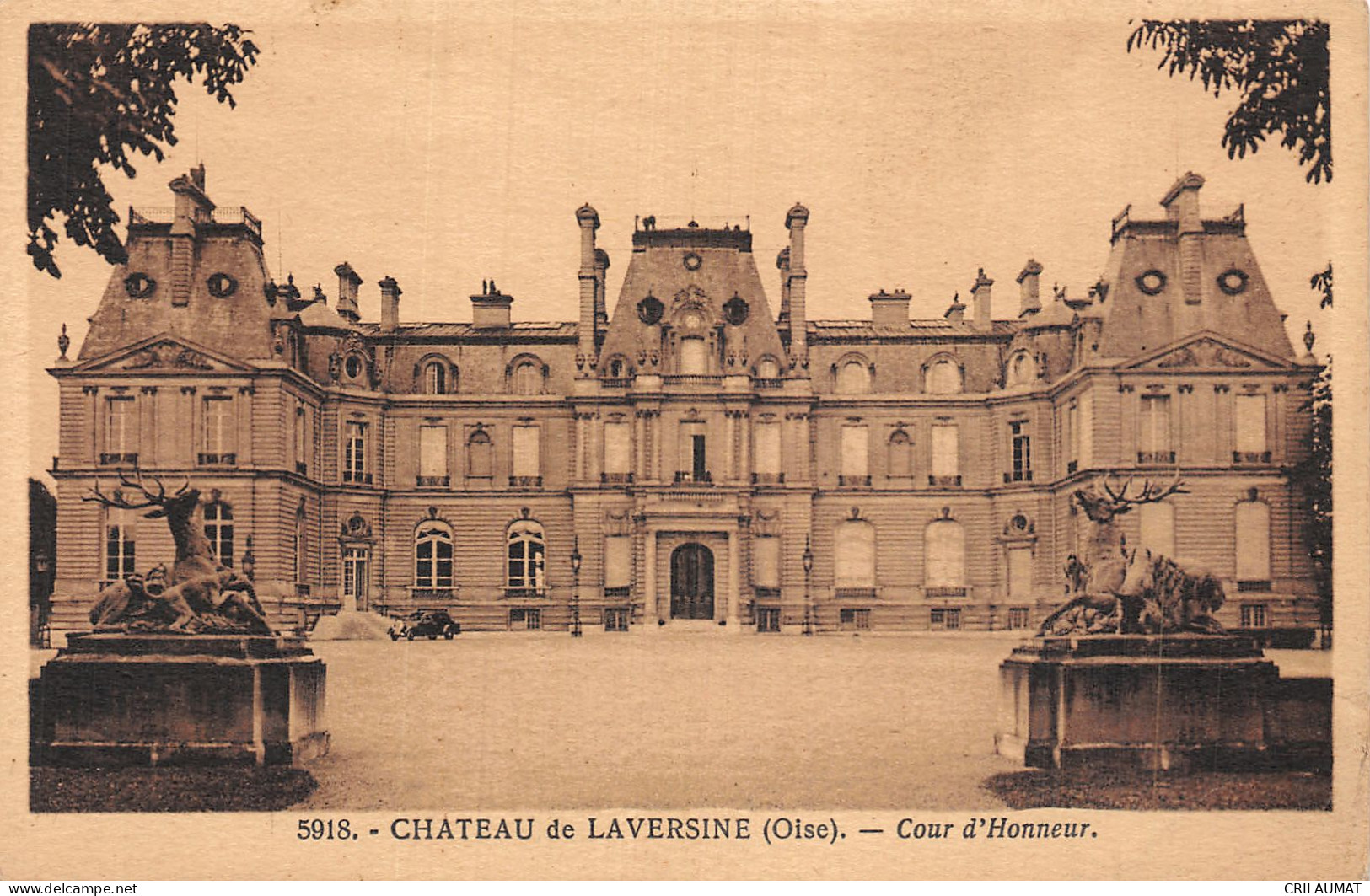 60-CHATEAU DE LAVERSINE-N°LP5134-D/0389 - Andere & Zonder Classificatie