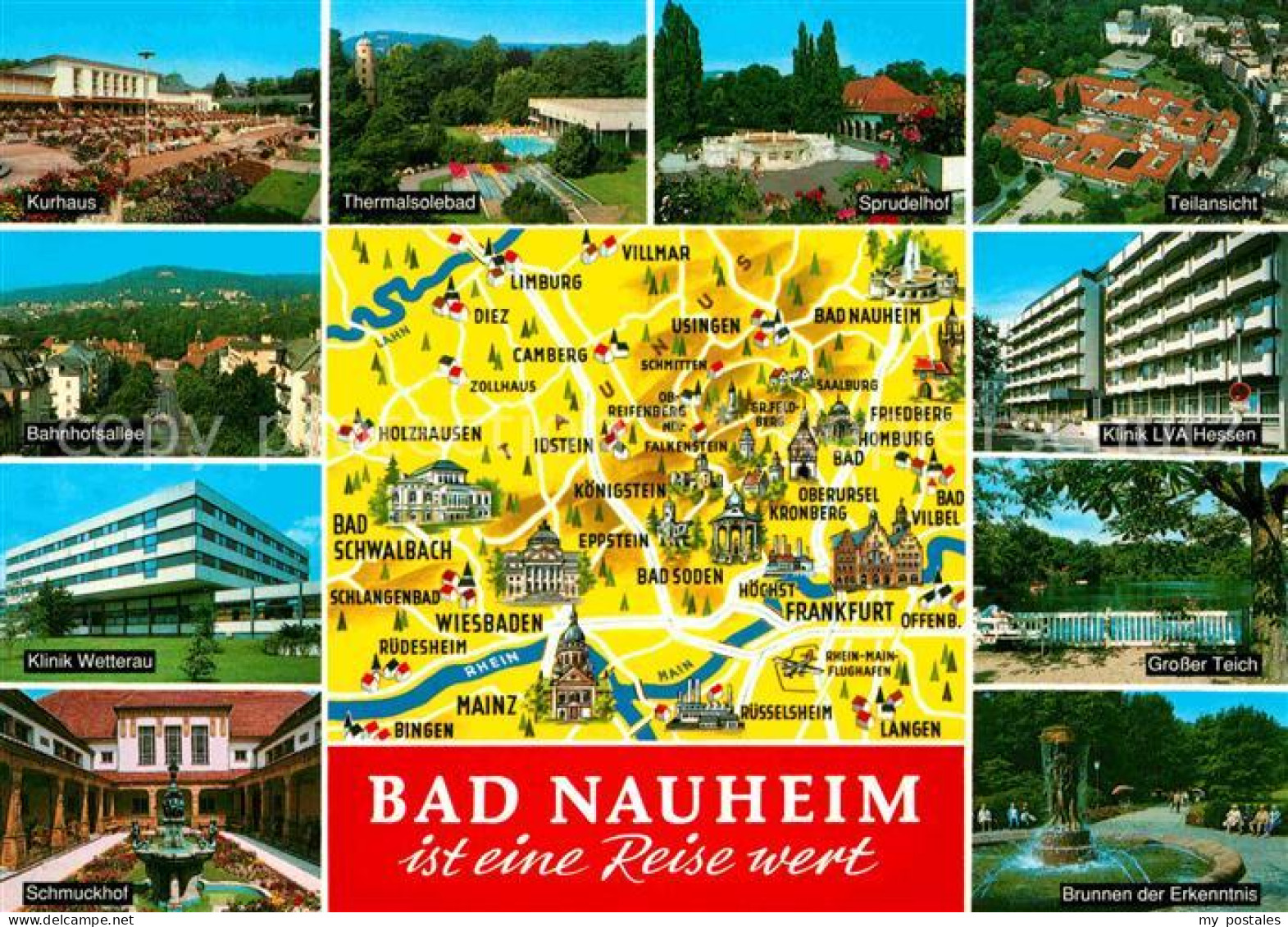 72792131 Bad Nauheim Sprudelhof Kurhaus Klinik Wetterau Schmuckhof Bad Nauheim - Bad Nauheim