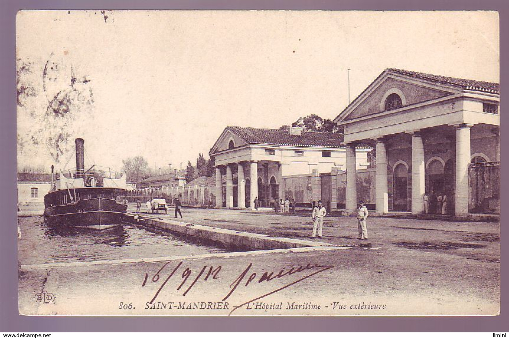 83 - SAINT-MANDRIER - HÔPITAL MARITIME - ANIMÉE - Saint-Mandrier-sur-Mer