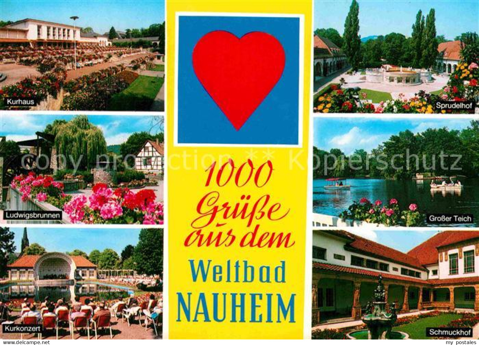 72792130 Bad Nauheim Kurhaus Schmuckhof Kurkonzert Ludwigsbrunnen Bad Nauheim - Bad Nauheim