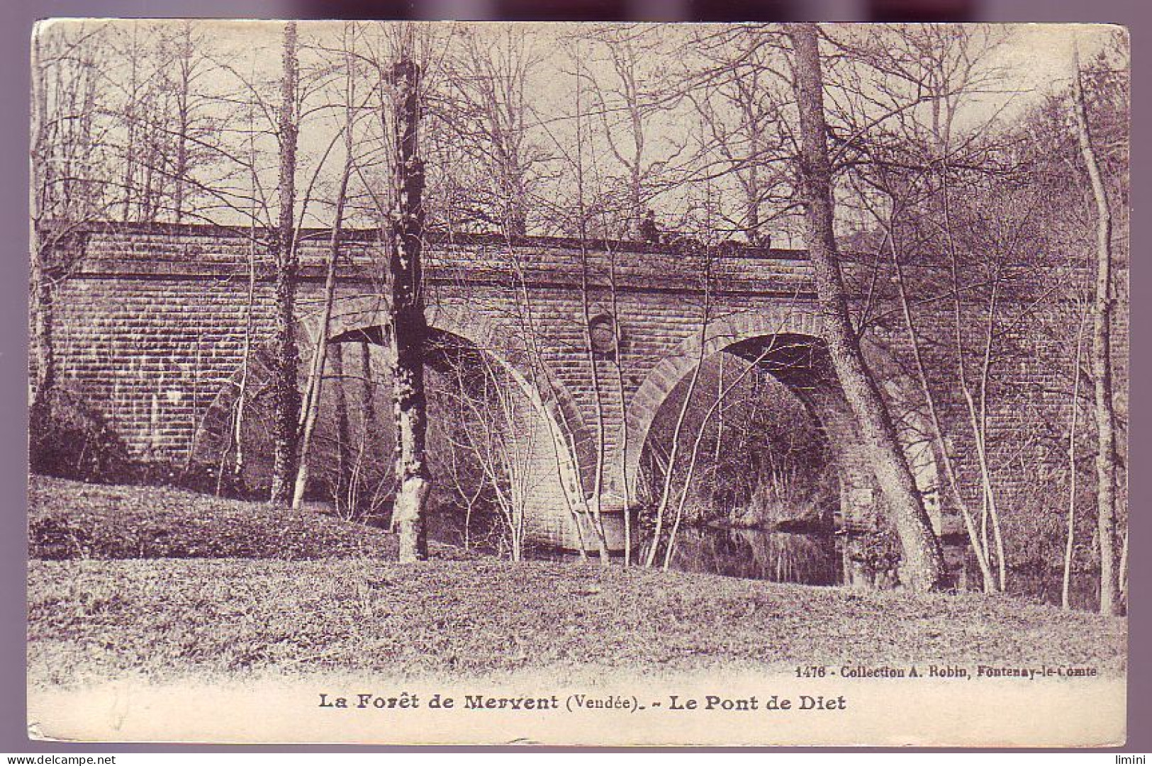 85 - FORET De MERVENT - Le PONT De DIET - ANIMÉE - - Other & Unclassified