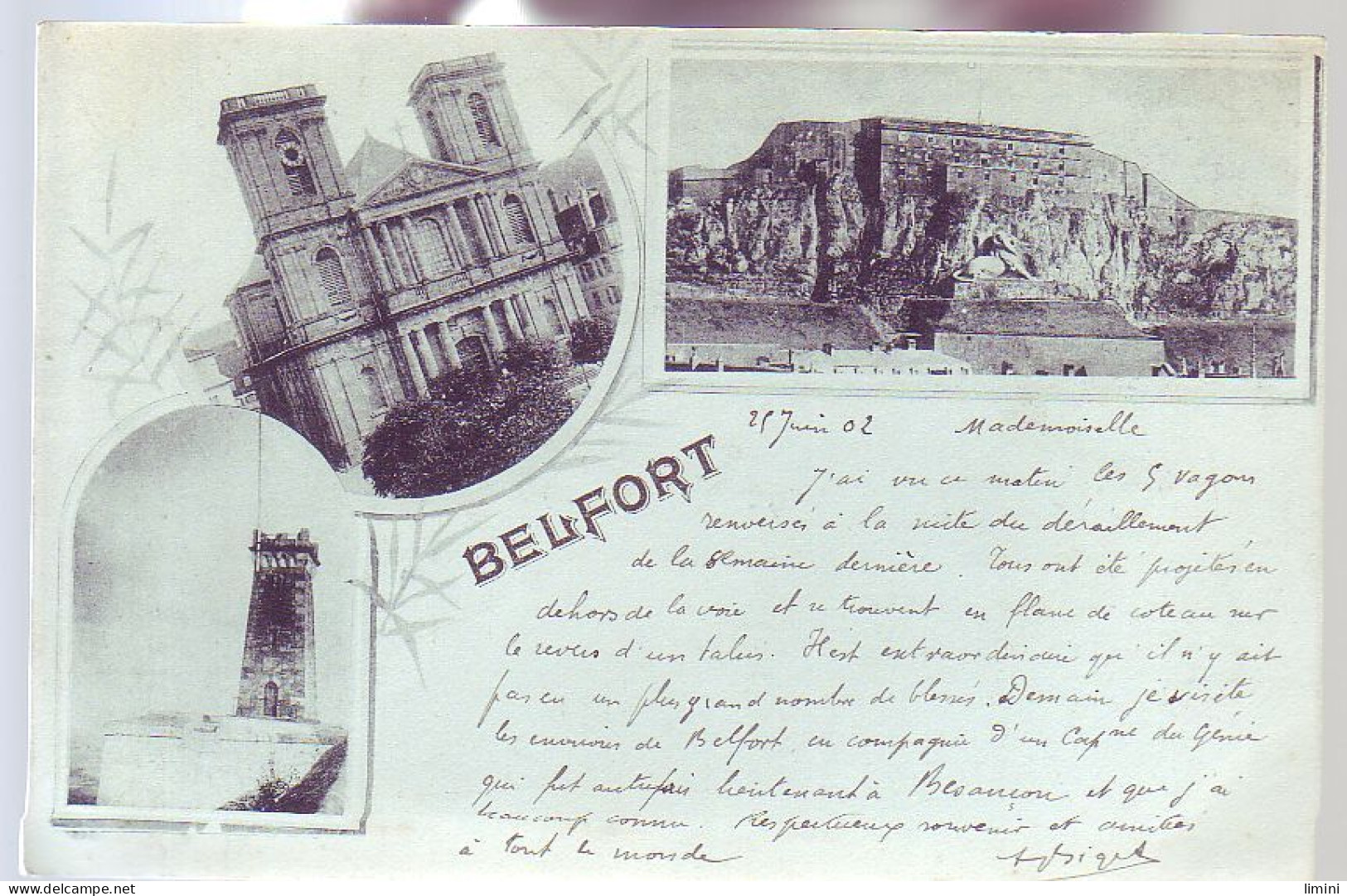 90 - BELFORT - MULTIVUES De La VILLE - - Belfort - Città