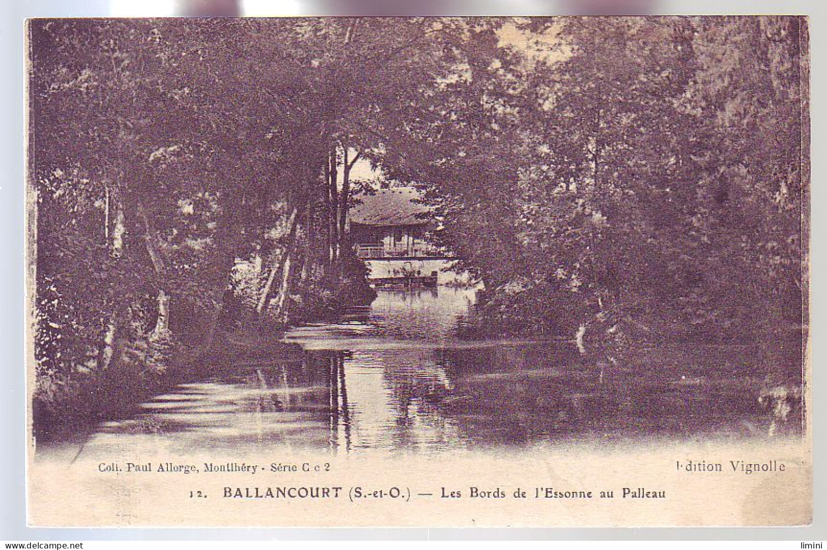 91 - BALLANCOURT - BORDS De L'ESSONNE Au PALLEAU - - Ballancourt Sur Essonne