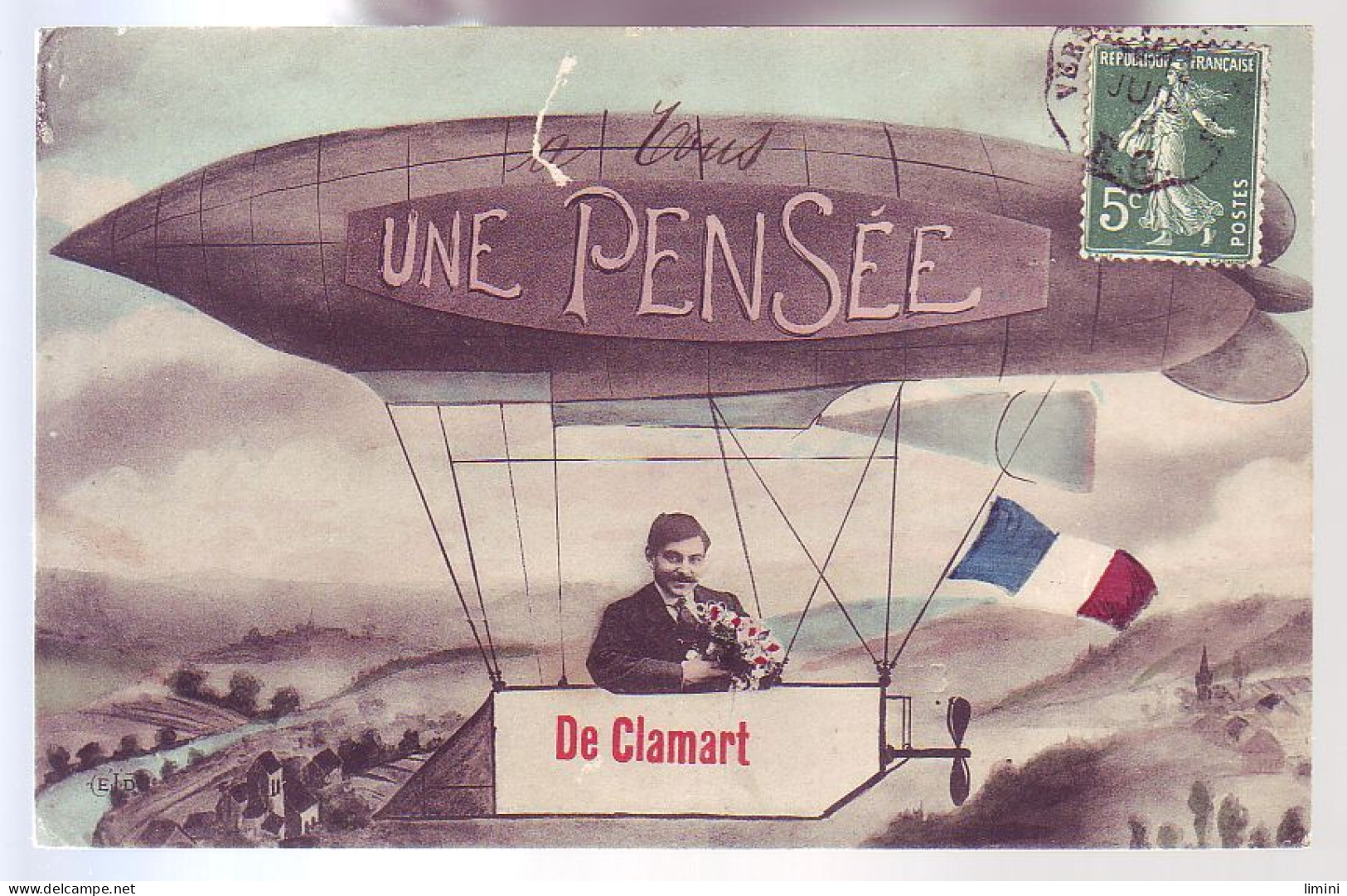 92 - CLAMART - UNE PENSÉE De CLAMART -  - Clamart