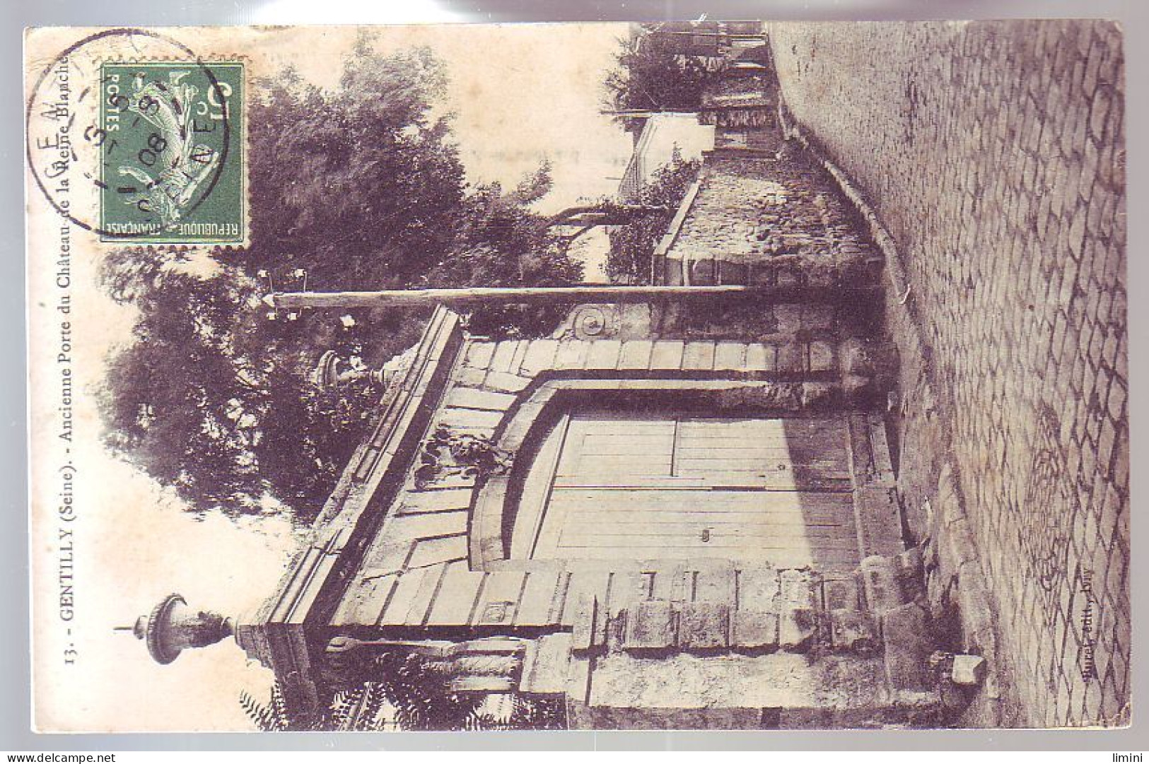 94 - GENTILLY - PORTE DU CHÂTEAU De La REINE BLANCHE - - Gentilly