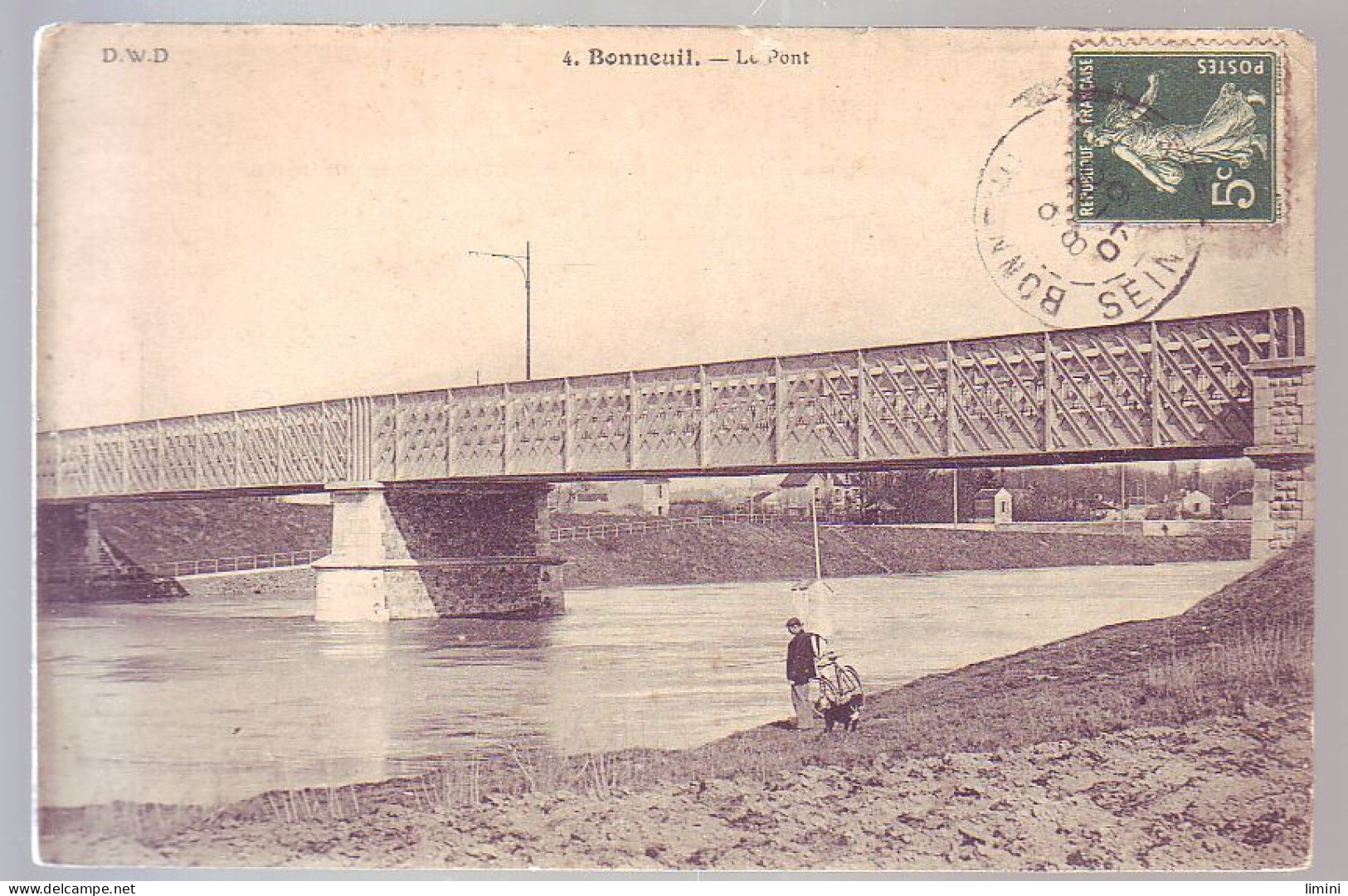 94 - BONNEUIL - Le PONT - ANIMÉE - - Bonneuil Sur Marne