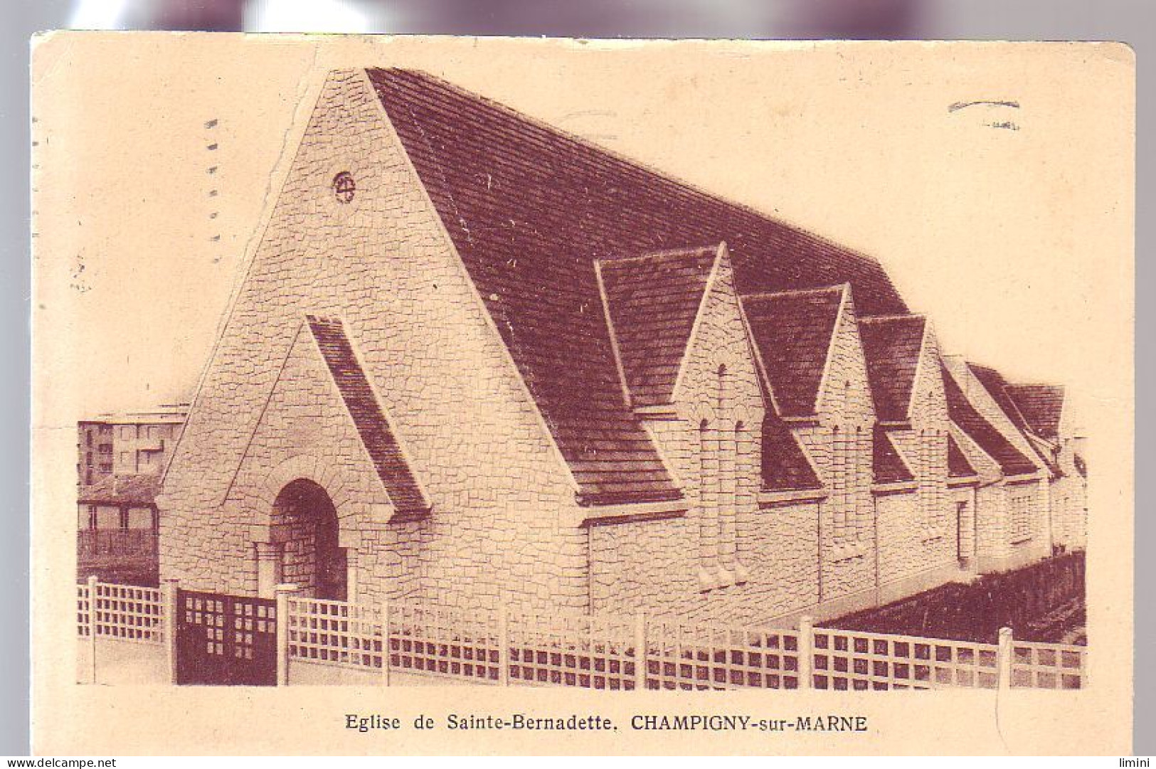 94 - CHAMPIGNY-sur-MARNE - ÉGLISE SAINTE-BERNADETTE - - Champigny Sur Marne