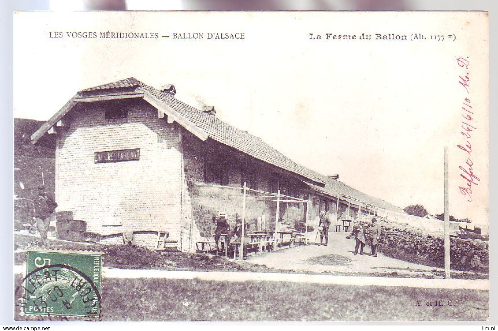 90 - BALLON D'ALSACE - FERME Du BALLON - ANIMÉE - - Belfort - City