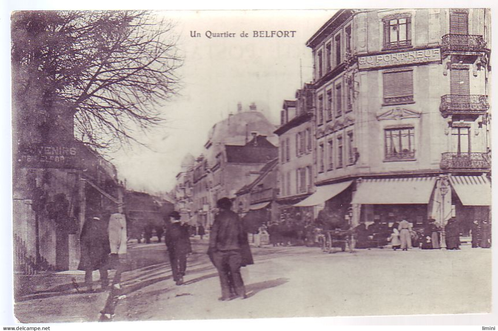 90 - BELFORT - Un QUARTIER De BELFORT - ANIMÉE - - Belfort - Stad