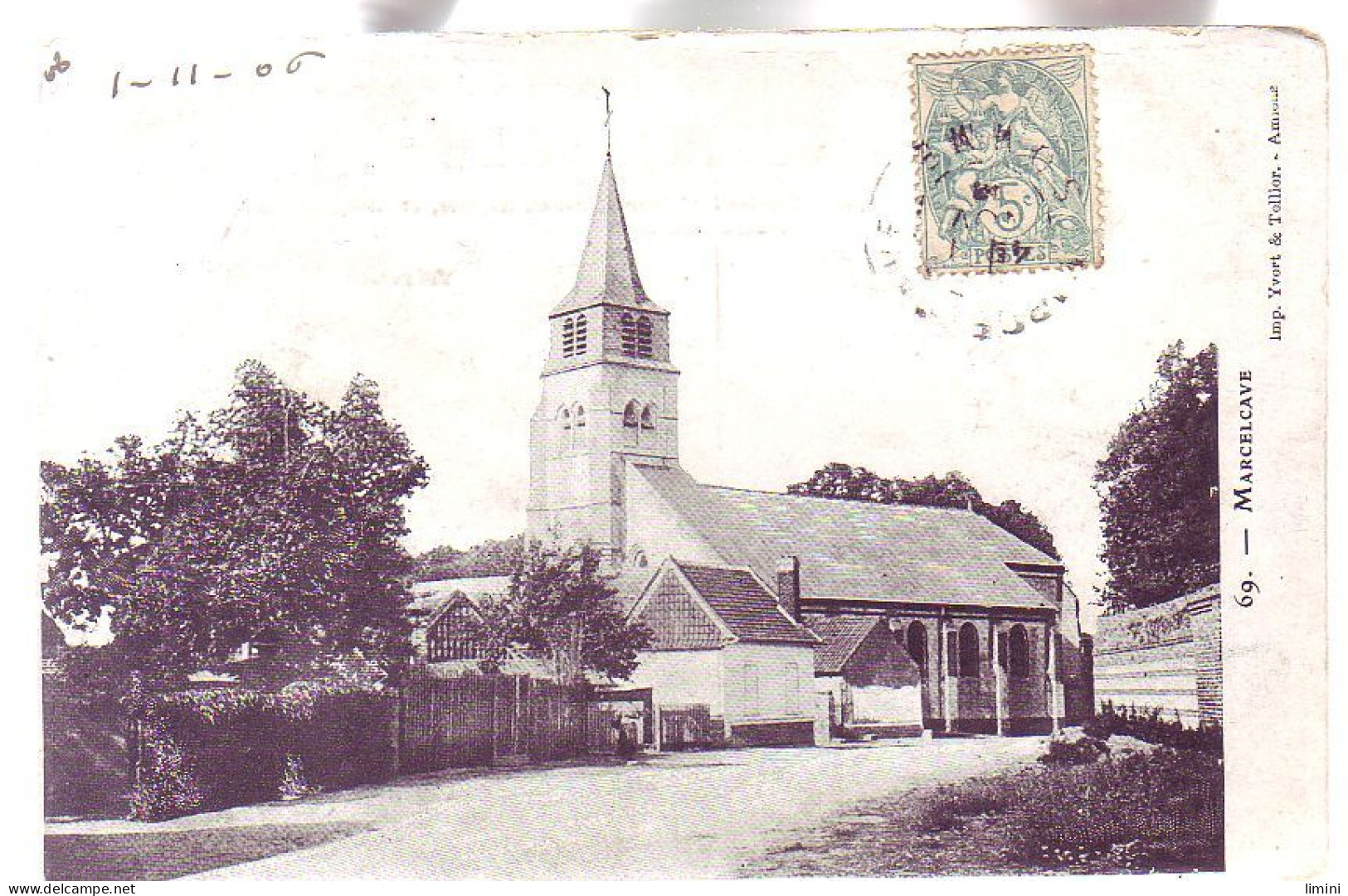 80 - MARCELCAVE - ÉGLISE - - Sonstige & Ohne Zuordnung