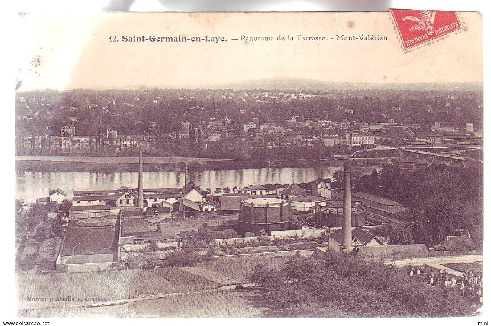 78 - SAINT GERMAIN-en-LAYE -  PANORAMA De La TERRASSE - MONT VALERIEN - - St. Germain En Laye