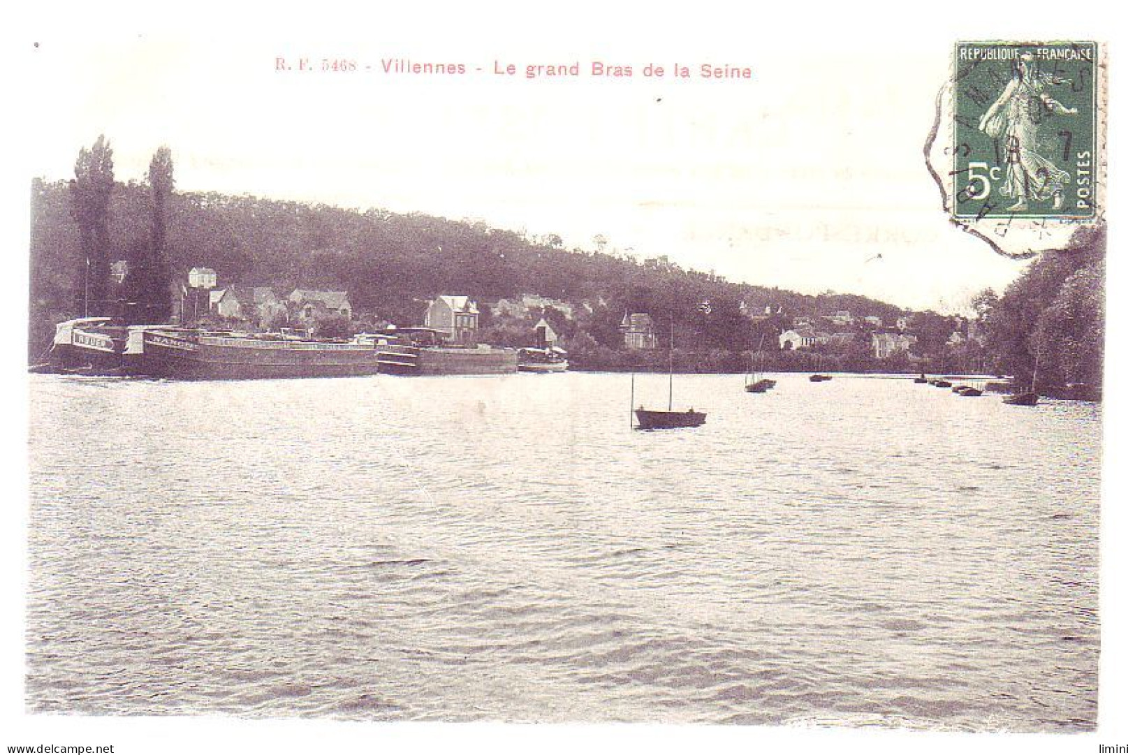 78 - VILENNES-sur-SEINE - BRAS De La SEINE - ANIMÉE - - Villennes-sur-Seine