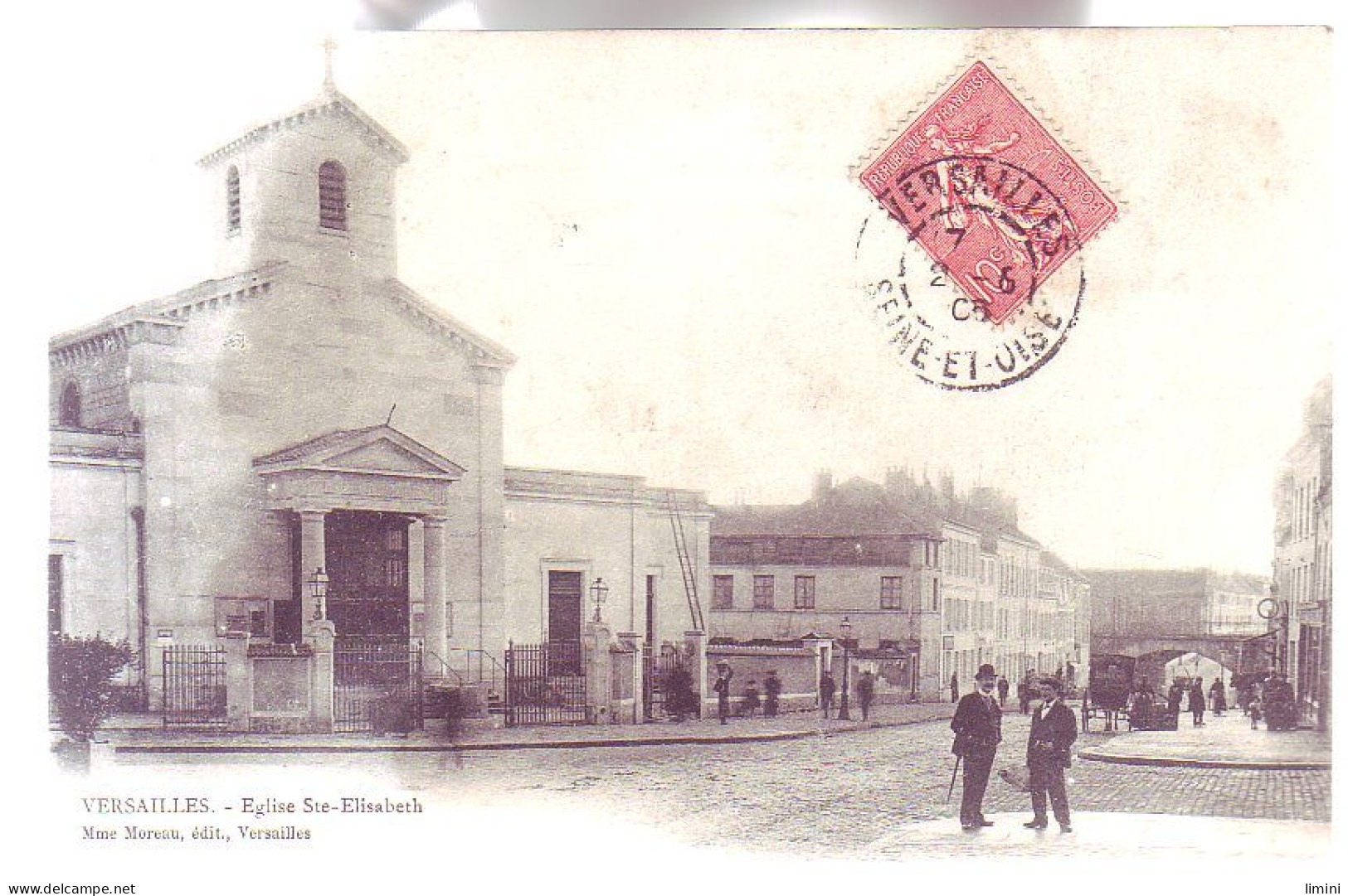 78 - VERSAILLES -  ÉGLISE SAINTE-ELISABETH - ANIMÉE - - Versailles