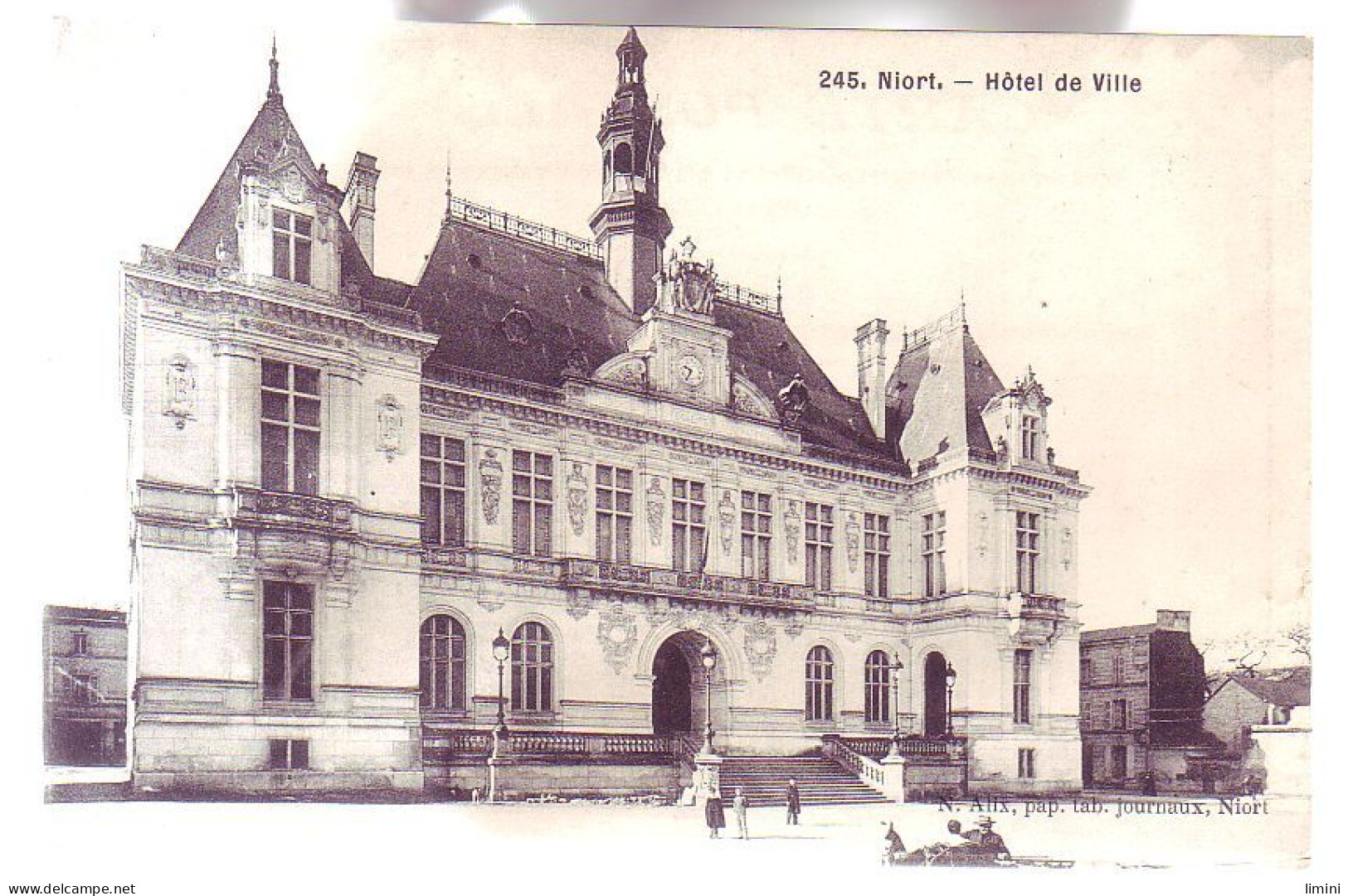 79 - NIORT - HÔTEL De VILLE - ANIMÉE -  - Niort