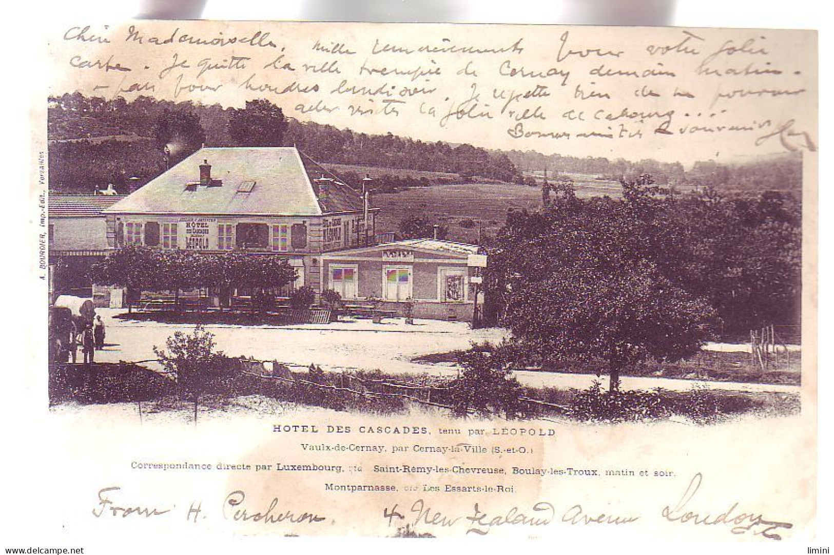 78 - VAULX-de- CERNAY - HÔTEL DesCASCADES - ANIMÉE -  - Cernay-la-Ville