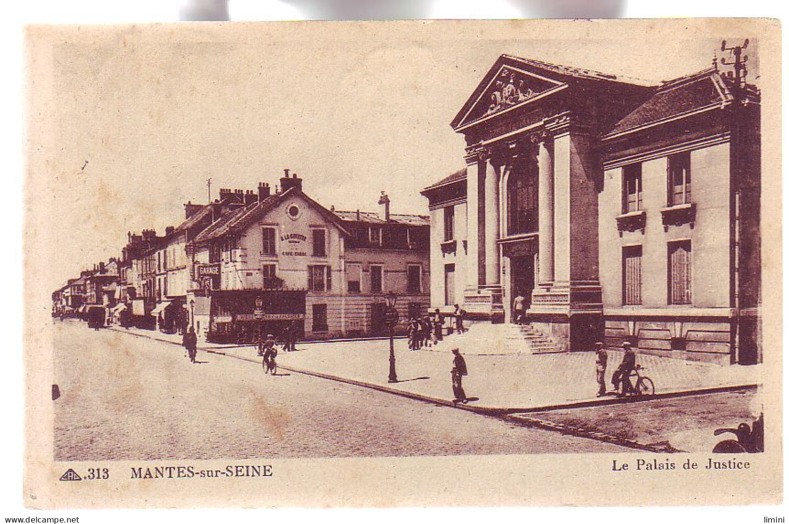 78 - MANTES-sur-SEINE - PALAIS De JUSTICE - ANIMÉE - - Mantes La Jolie