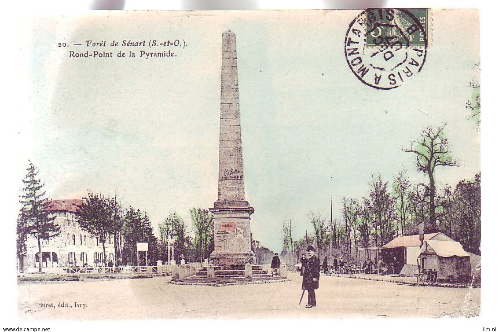 78 - FORT De SENART - ROND-POINT De La PYRAMIDE - COLORISÉE - ANIMÉE - - Autres & Non Classés