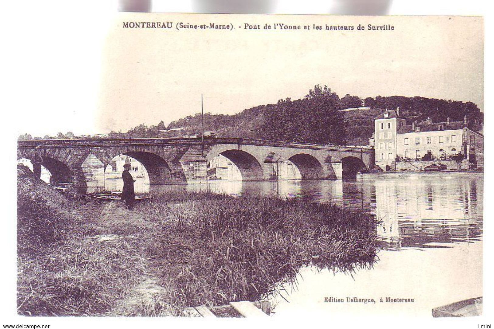 77 - MONTEREAU - PONT De L'YONNE Et Les HAUTEURS De SURVILLE - - Montereau