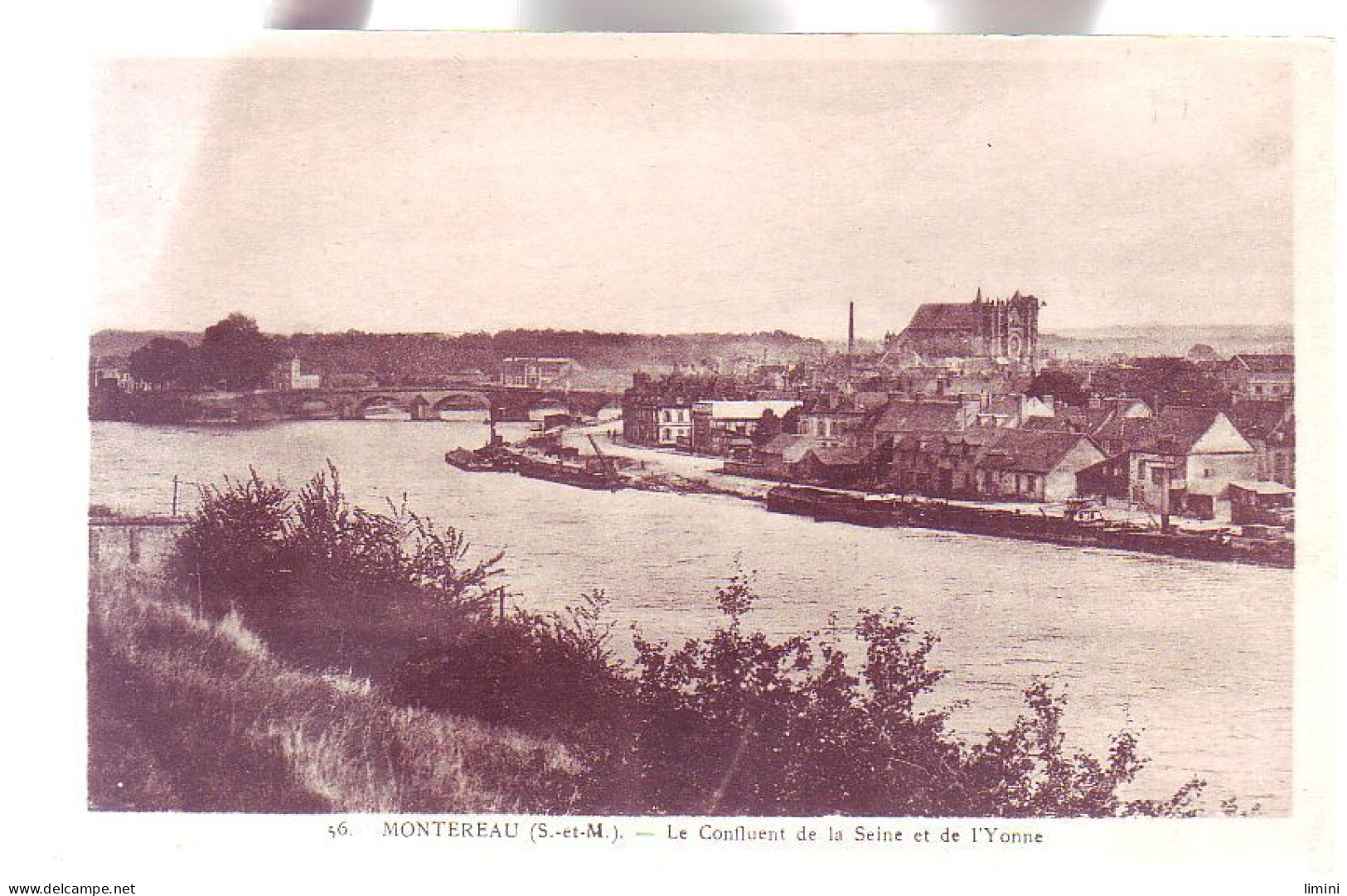 77 - MONTEREAU - CONFLUENT De La SEINE Et L'YONNE - PÉNICHES - - Montereau