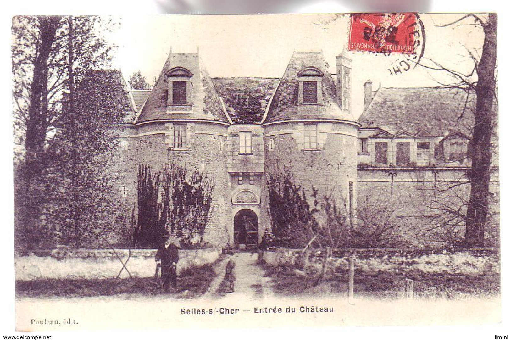 41 - SELLES-sur- CHER - ENTRÉE Du CHÂTEAU  - - Selles Sur Cher