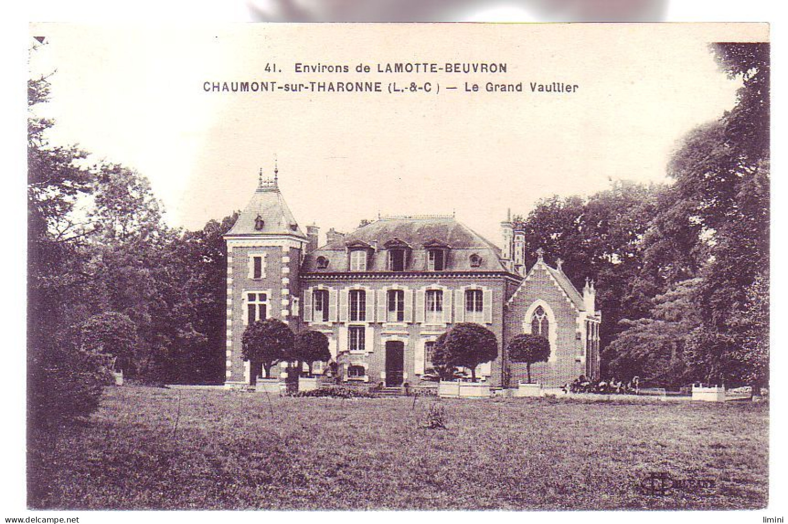 41 - CHAUMONT-sur-THARONNE - Le GRAND VAULLIER - LeCHTEAU - - Lamotte Beuvron